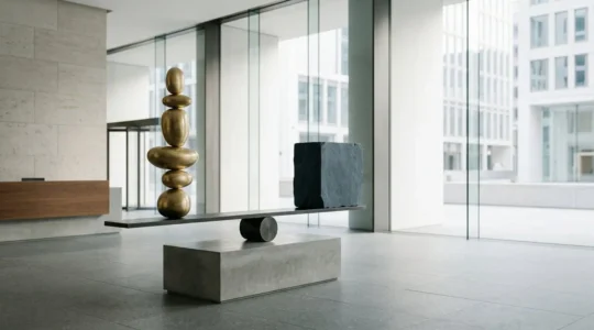 Professional investment portfolio strategy showing balanced asset allocation and risk management approach