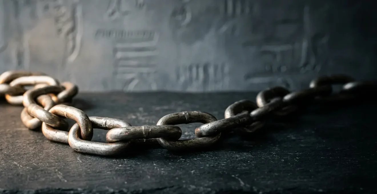 Professional photograph illustrating the weight of consumer debt through symbolic composition