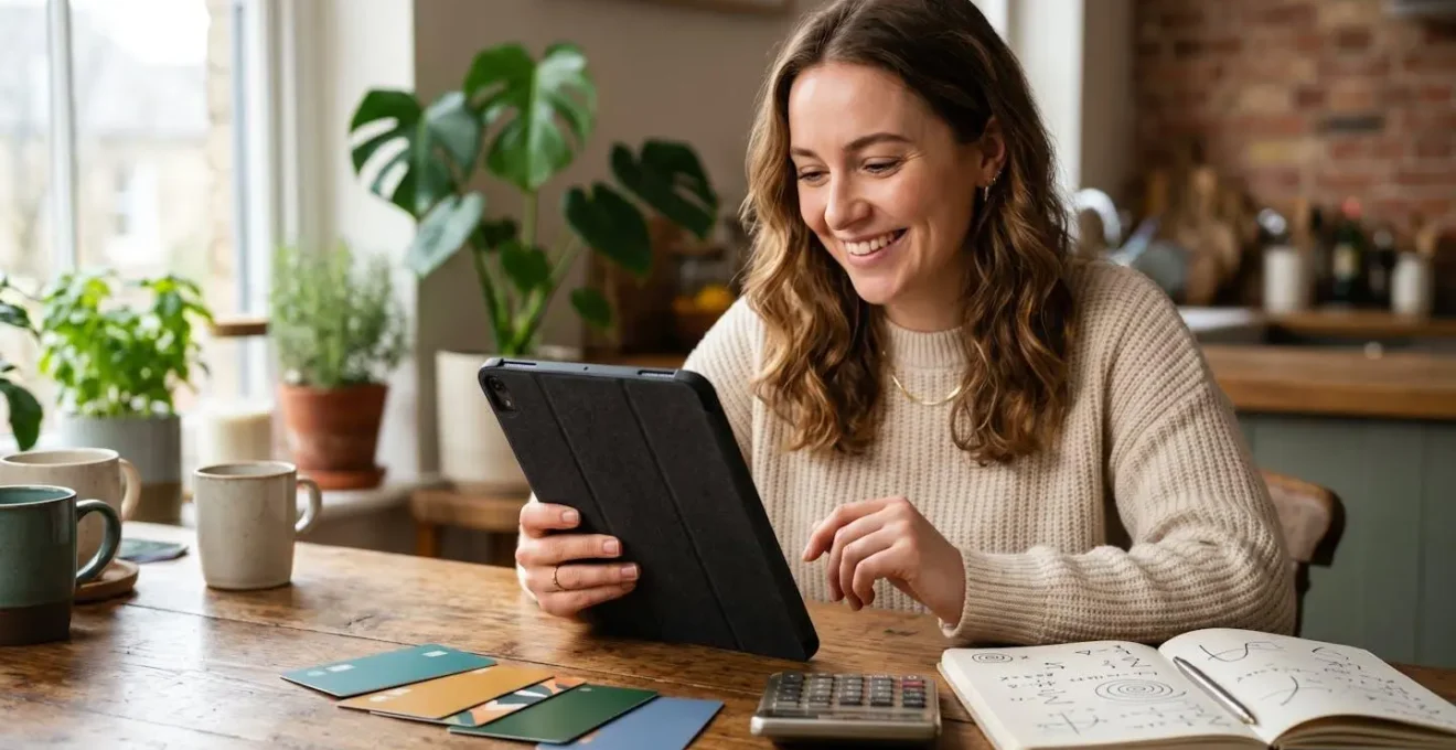 Person analyzing subscription services for value optimization