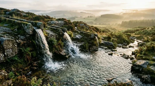 Visual representation of multiple income streams creating financial stability